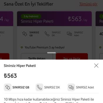 Vodafone Tarifelerine Uyguladığı Zam (? )