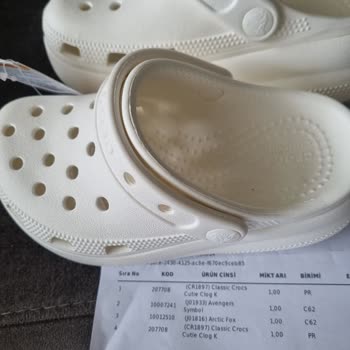 European Fashion Çift Fatura Tek Ürün: Crocs Siparişimde Yaşadığım Sorun