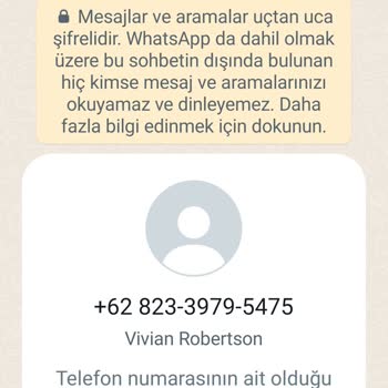 WhatsApp +62 İle Başlayan Numara
