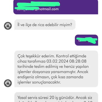Dyson Servis Sürecinin Uzunluğu Ve Stok Sorunu