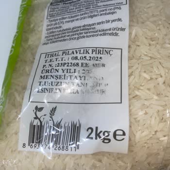 Yayla Bakliyat Yayla Pirinç Bitli Çıktı!