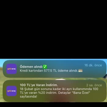 GetirAraç Kullanmadan Para Çekmişler