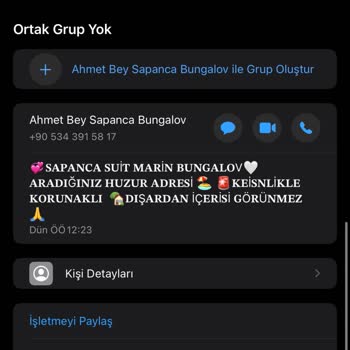 Sapanca Suit Marin Bungalov Tatil Rezervasyonu Hüsranı: İade Sorunu