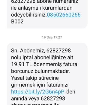 D-Smart Aynı Ay İçin Üç Farklı Fatura Düzenledi, Şikayetçiyim.