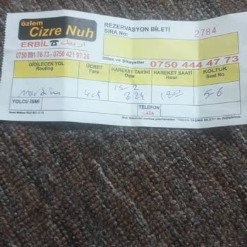 Özlem Cizre Nuh Turizm Yaşlı Yolcuların Mağduriyeti Ve İletişim Sorunu