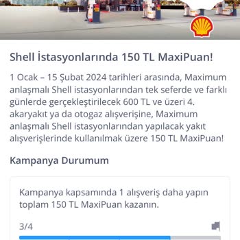 İş Bankası Shell İstasyonu Akaryakıt Kampanyası Mağduriyeti