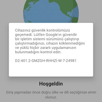 McDonald's Uygulamaya Giriş Sorunu Ve Yardım Talebi