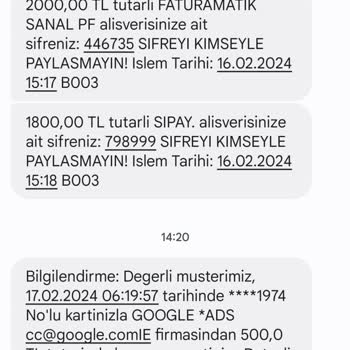 VakıfBank İzinsiz Karttan Para Çekilmesi