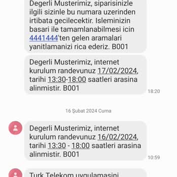 Türk Telekom Kafasına Göre Kurulum Günü Değiştiriyor Kabul Edilemez