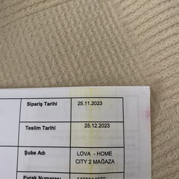 Lova Yatak 3 Ay Teslim Edilmeyen Ürün