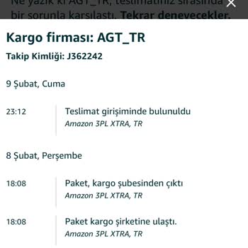 AGT Kargo Teslim Etmiyor