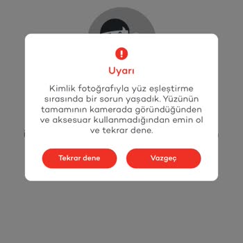 Tosla Yüz Doğrulama Sıkıntısı