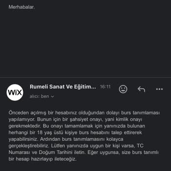 Devlet Kurumları Ve STK'lar Adıyla Dolandırıcılık Rumeli Sanat Eğitim Vakfı İşlemi Kabul Etmiyorum