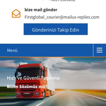 First Step Global Courier Services Uluslararası Kargo Mağduriyetim