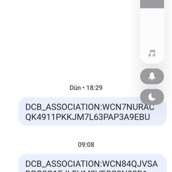Turkcell 5528e Bilgim Dışında Giden SMS'ler