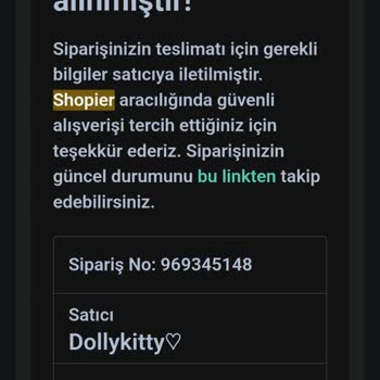 Dolly Kitty Kargoya Verilmeyen Ürün