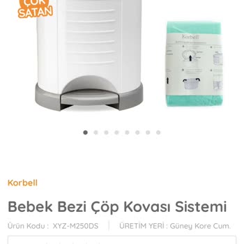 Ebebek Korbell Çöp Kovası Yanıltıcı Satış