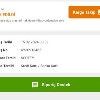Kitapyurdu 24 Saatte Kargo Sözünü Yerine Getirmiyor