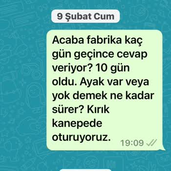 Enza Home Teknik Servis 20 Gündür Savsaklıyor