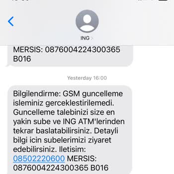 ING Her Zamanki Problemleriniz