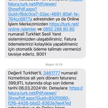 TurkNet Faturamı Habersiz Yükseltti