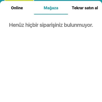Watsons'tan Aldığım Ürünler Gözükmüyor