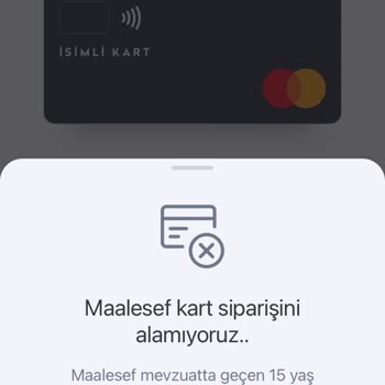 A101 Hadi Kartı Doğrulanmıyor