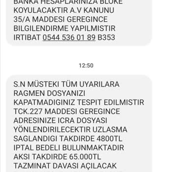 ENASDNS (SMS) Anes Danışmanlıktan Şikayetim Var Asılsız Mesajlarla Rahatsız Ediyor