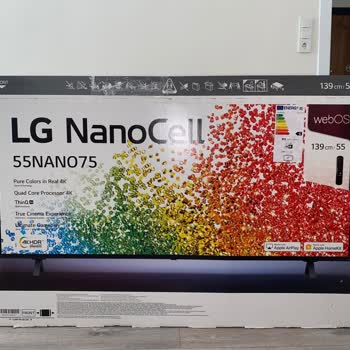 Vatan Bilgisayar LG 55nano756pa Kapalı Kutudan Kırık Çıktı!