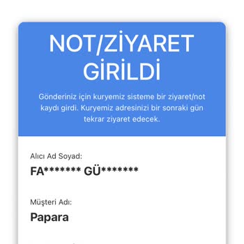AGT Kurye (aynigunteslim.com) Kurye Adresime Gelmiyor Ve Yalan Bilgi İle Siparişimi İade Ediyor