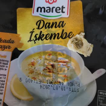 Temizlenmeden Pişirilen Maret İşkembe