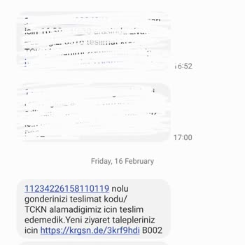 Kargomsende Eve Gelmeden Geldik De Size Ulaşamadık Diyor Aramıyor