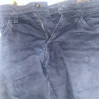 Mavi Pantolon Renk Atması