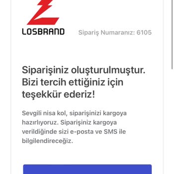 Losbrand Siparişimden Haber Alamıyorum