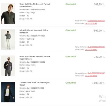 Kiğılı Online Sipariş Problemi