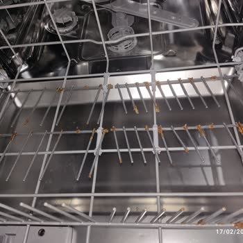 Beko D2 5001 Es Bulaşık Makinesi Alt Ve Üst Raflar Paslandı Parçalandı