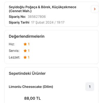 Migros İptal Etmeyip Ürünü Getirmeyip Parayı Alan Firma