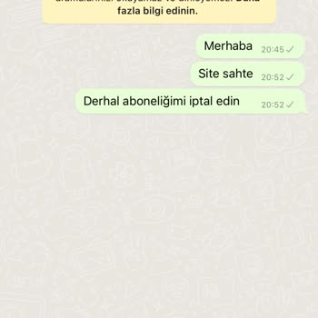 Postegro Abonelik Sorunu Ve İade Talebi