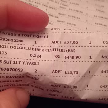 City Gross Uzungil Jalepone Dolgulu Biber Fahiş Fiyat Memnuniyetsizlik