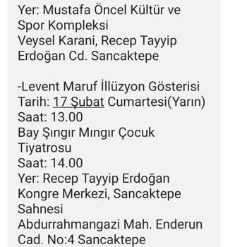 Sancaktepe Belediyesi KVK Kanunu İhlali. İvedi Çözüm