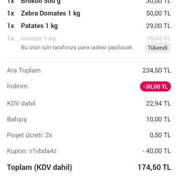 Yemek Sepeti İade Mağduriyeti