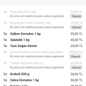Yemek Sepeti İade Mağduriyeti