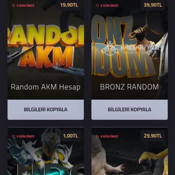 Pre Dünyam Çok Fazla Boş Hesap
