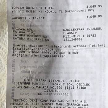 Derimod Başarısız İade Serüveni
