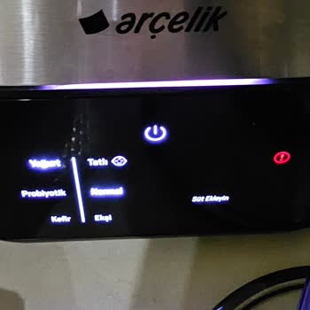 Arçelik Tadi Var Yoğur Makinesi Sürekli Sut Ekle Arızası Veriyor