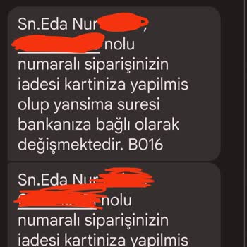 İş Bankası Para İademi Sağlamıyor.