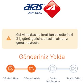 Aras Kargo İki Aydır Sipariş Gelmiyor