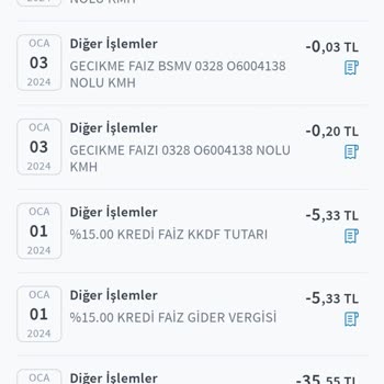 Türkiye Hayat Emeklilik Faiz Gider Kesintisi