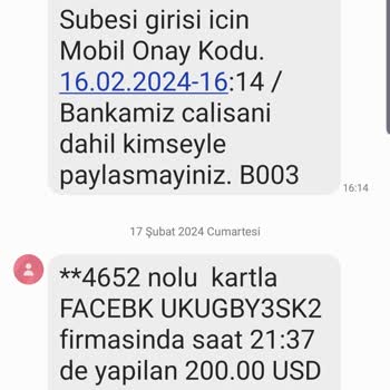 İş Bankası Maximum Kartımdan Onayım Olmadan Para Çekildi