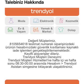 Trendyol Hesabımı Kısıtladı Alışveriş Dahi Yapamıyorum!
